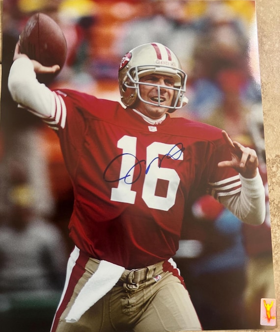 ジョー・モンタナ 直筆サイン入りユニフォーム 16番 ジョー・モンタナ直筆サインNFL ジョー・モンタナ 直筆サイン入り