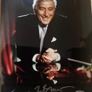 Tony Bennett signed autographed 8 x 10 photo picture PSA authenticated
