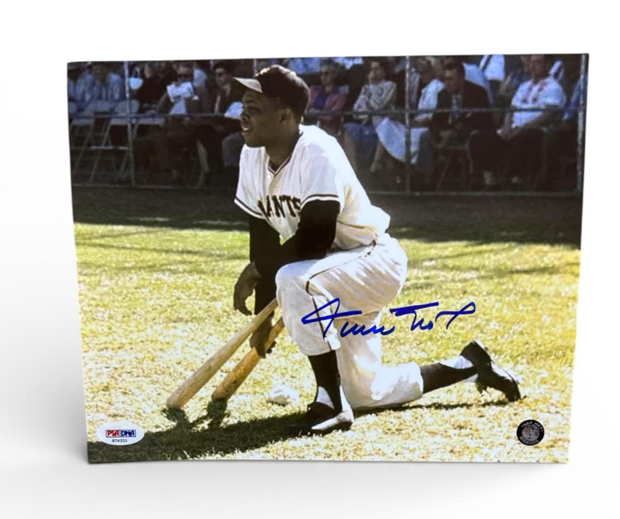 Willie Mays Autographed Signed 8 X 10 Photo Picture PSA / DNA