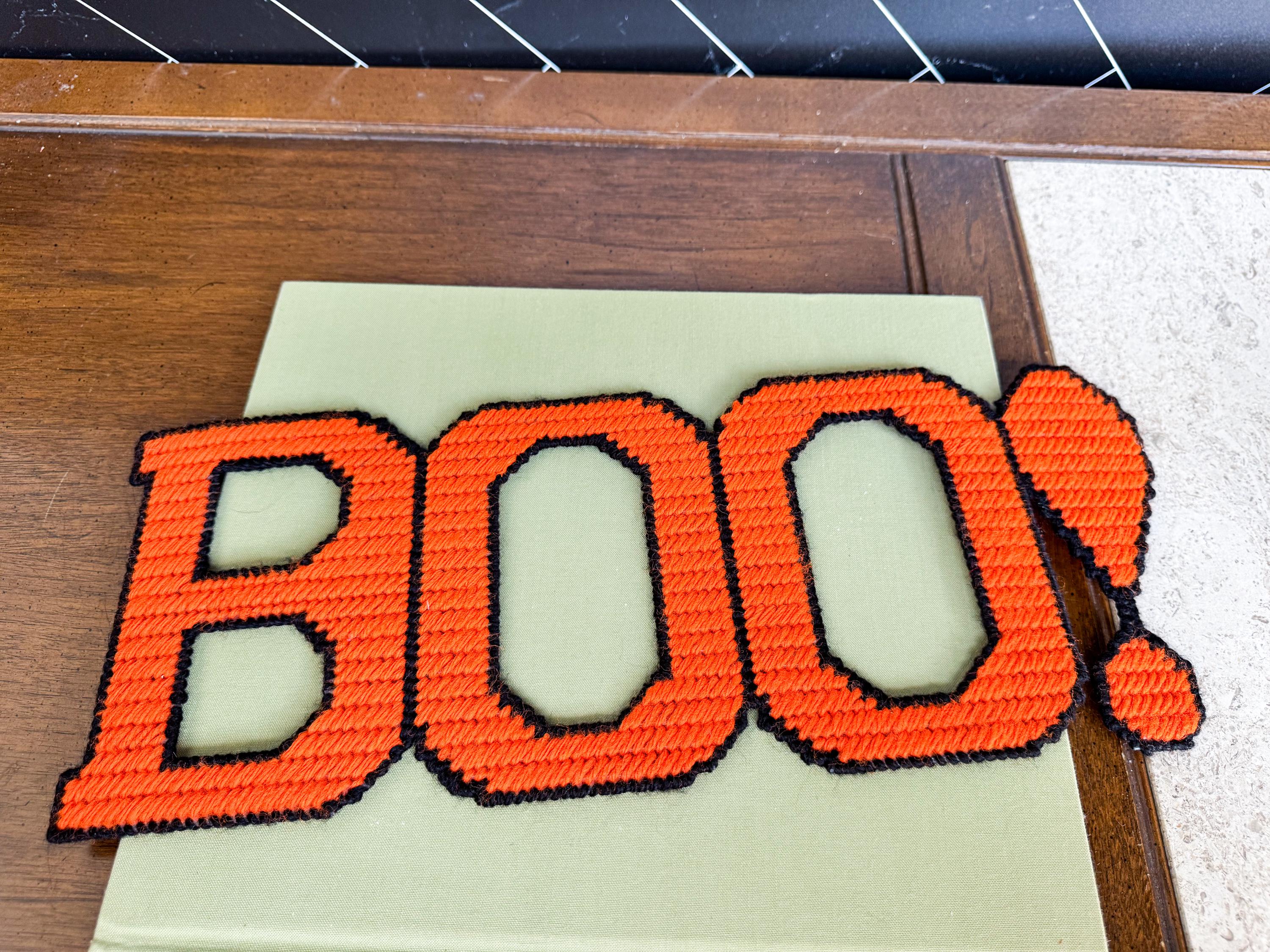 Plastic Canvas Boo - Etsy