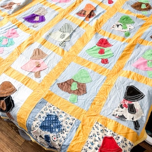 Sunbonnet Sue quilt