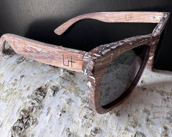 Lit Eyewear Sunglasses- [Distressed White]