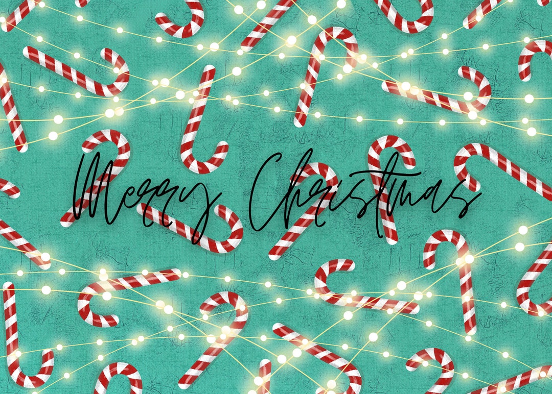 Printable Christmas Card Etsy