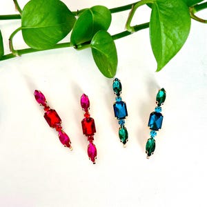 Jewel Tone Hair Pins: Vintage Style Bobby Pin Set