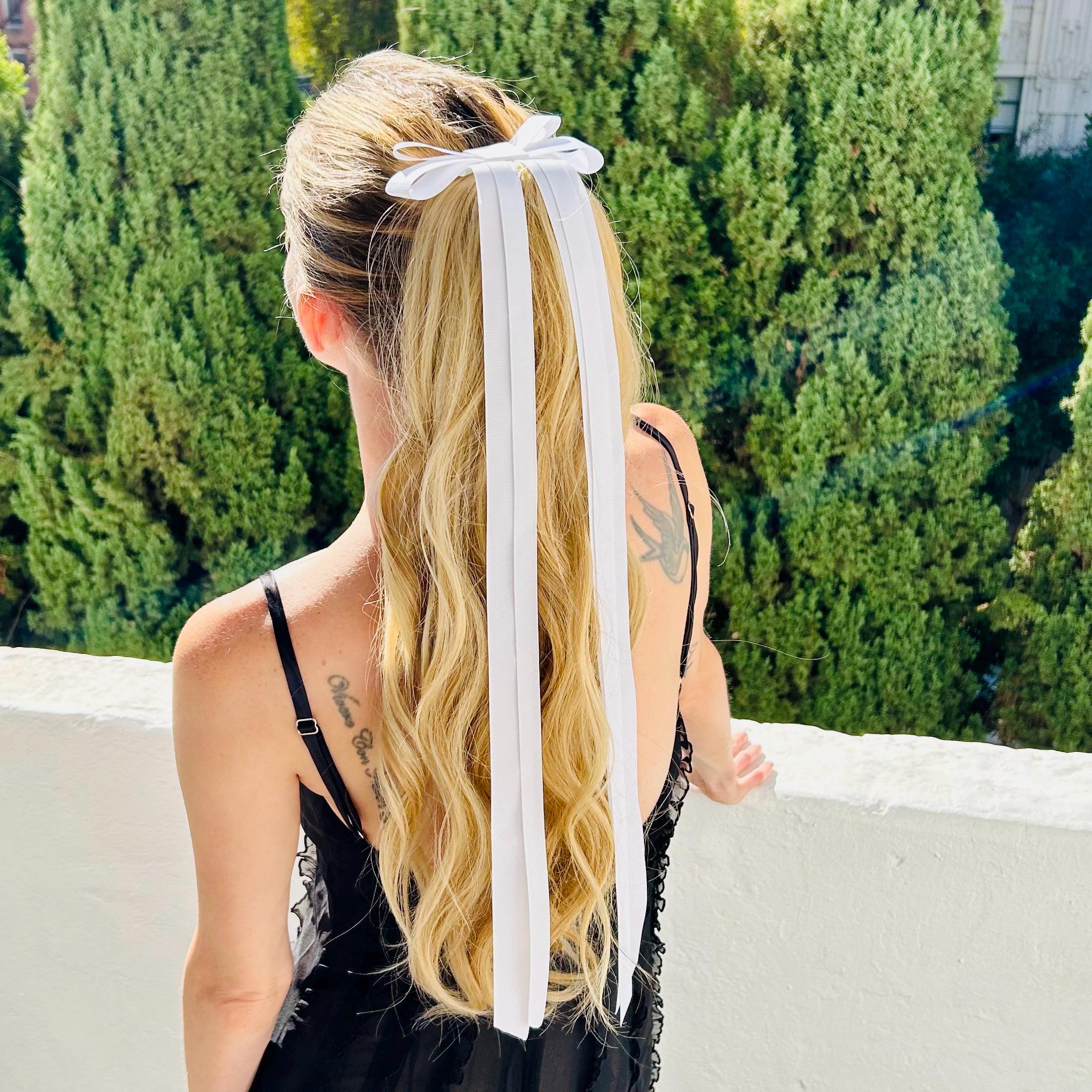 【関税込み】Sandy Liang ヘアバンド & ヘアアクセサリー Sandy Liang Off-White Sergio Headband Sandy Liang