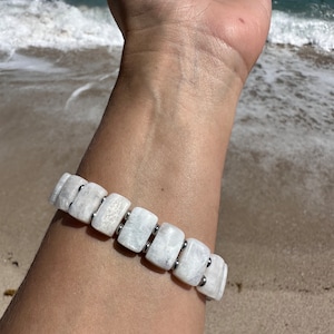 Moonstone bracelet. Wedding jewellery. Gift for women. Jewelry handmade.
