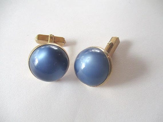Lovely domed  cuff links - image 1