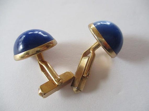 Lovely domed  cuff links - image 3