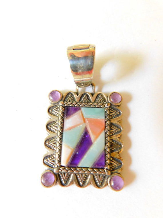 Southwest made designer pendant