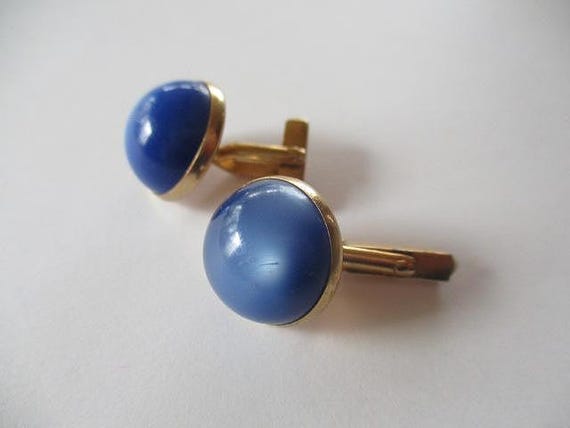 Lovely domed  cuff links - image 2