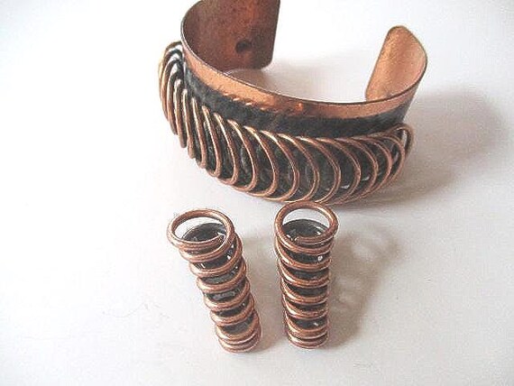 signed Reinor copper set - image 2