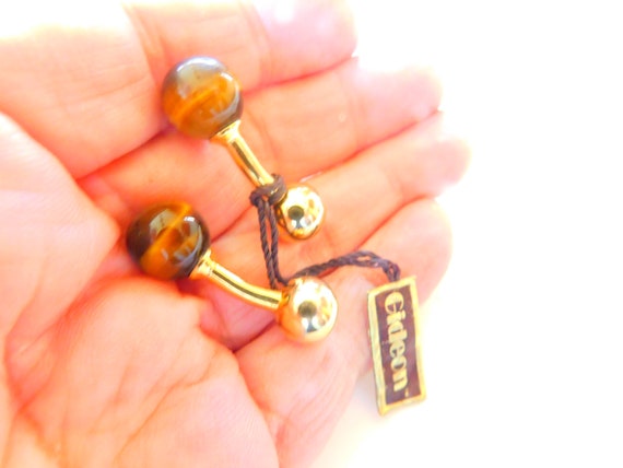 Gideon tigers eye cuff links - image 3