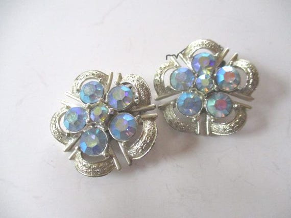 signed Coro clip earrings - image 3