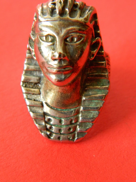 Egyptian motif ring