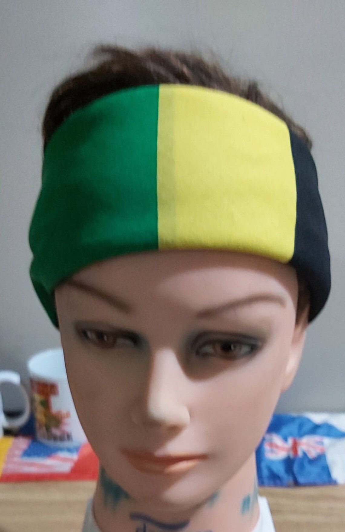 Jamaica Flag Bandana Handkerchief/jamaican Carnival Flag/black History