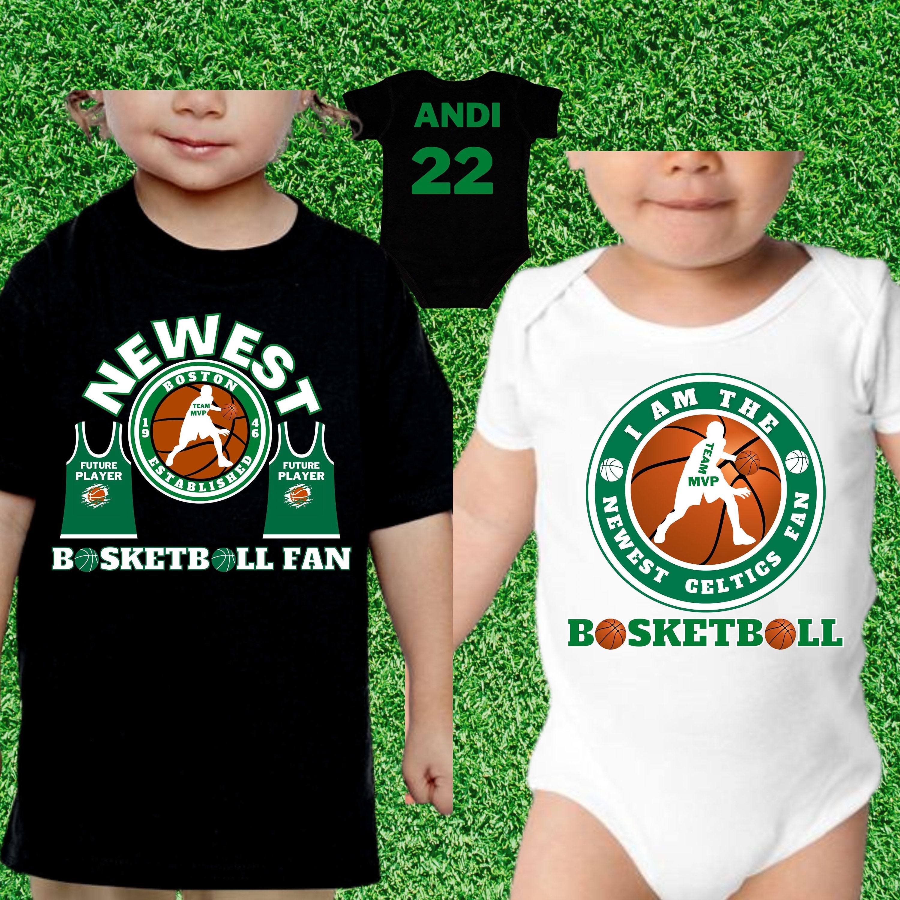 Baby Boston Celtics Gear, Toddler, Celtics Newborn Basketball