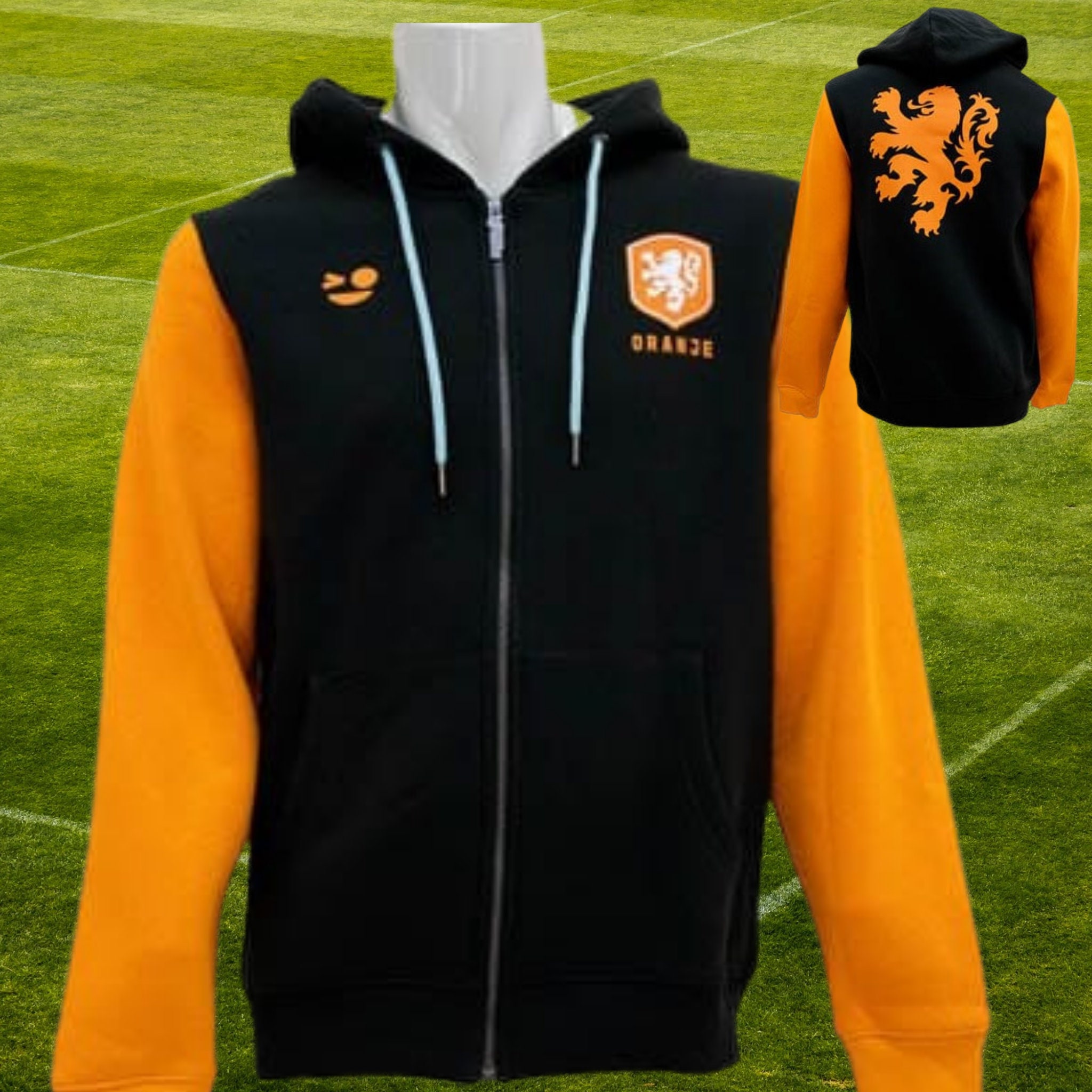 Dutch Holland National Team Hoodie KNVB  Netherland Retro Soccer Hood –