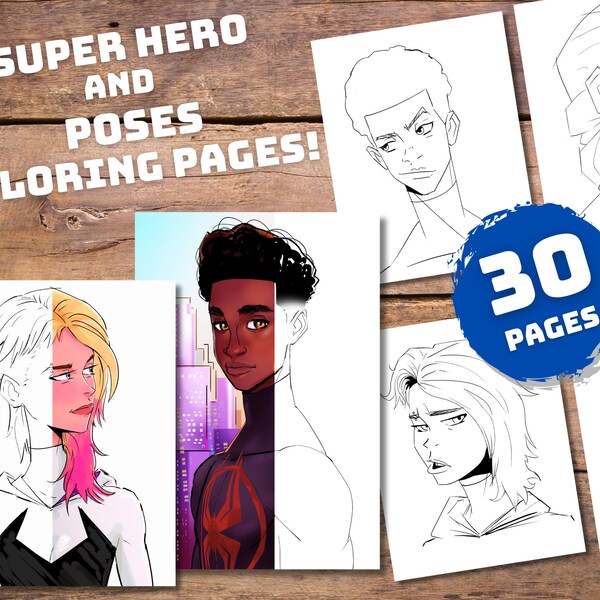 Miles Morales Gwen Stacy Etsy