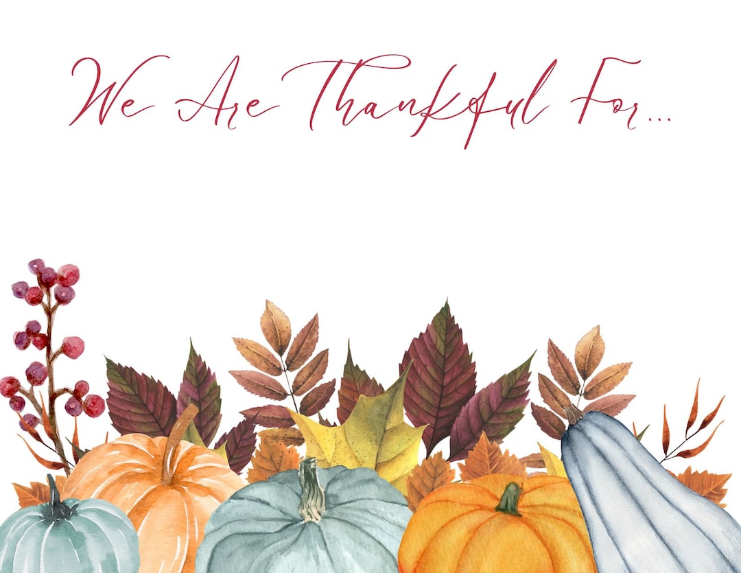 Thanksgiving Notecards - Etsy