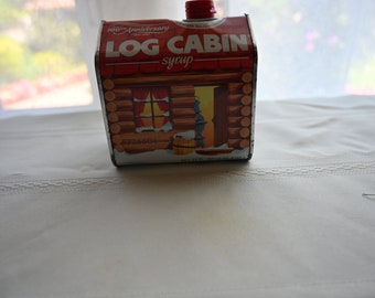 100th Anniversary Log Cabin Syrup Tin (Filled with Syrup)
