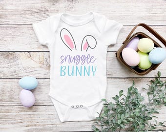 Snuggle Bunny Easter SVG – Baby Print and Cut (Digital Download)