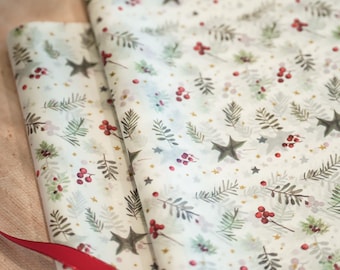Carta velina botanica per le feste, set di 10 veline natalizie