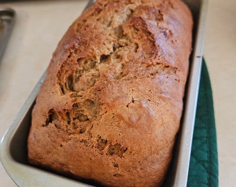 Banana bread with or without nuts