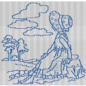 CROCHET PATTERN ONLY holly hobby mosaic crochet blanket