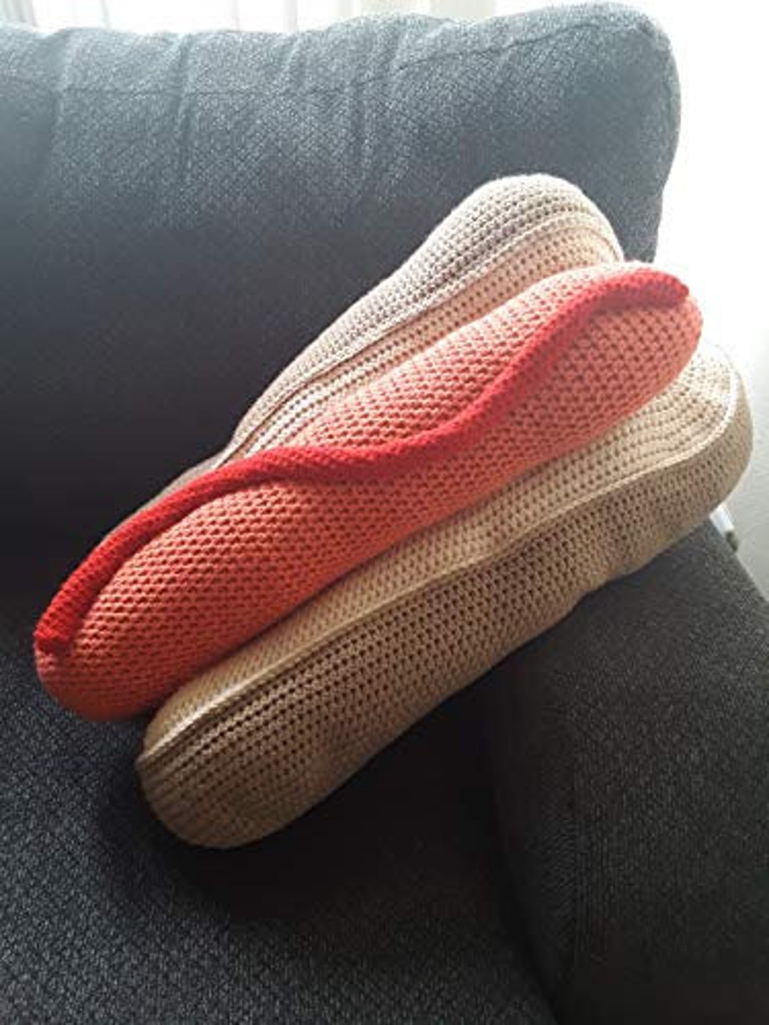 Giant Hot Dog Pillow Etsy