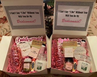 Bridesmaid Proposal Box