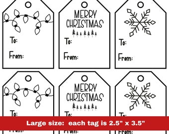 クリスマスギフトタグ 印刷可能 手作り クリスマスギフトタグ 印刷可能なギフトタグ クリスマス 印刷可能 手作りギフトタグ 印刷可能なギフトタグ