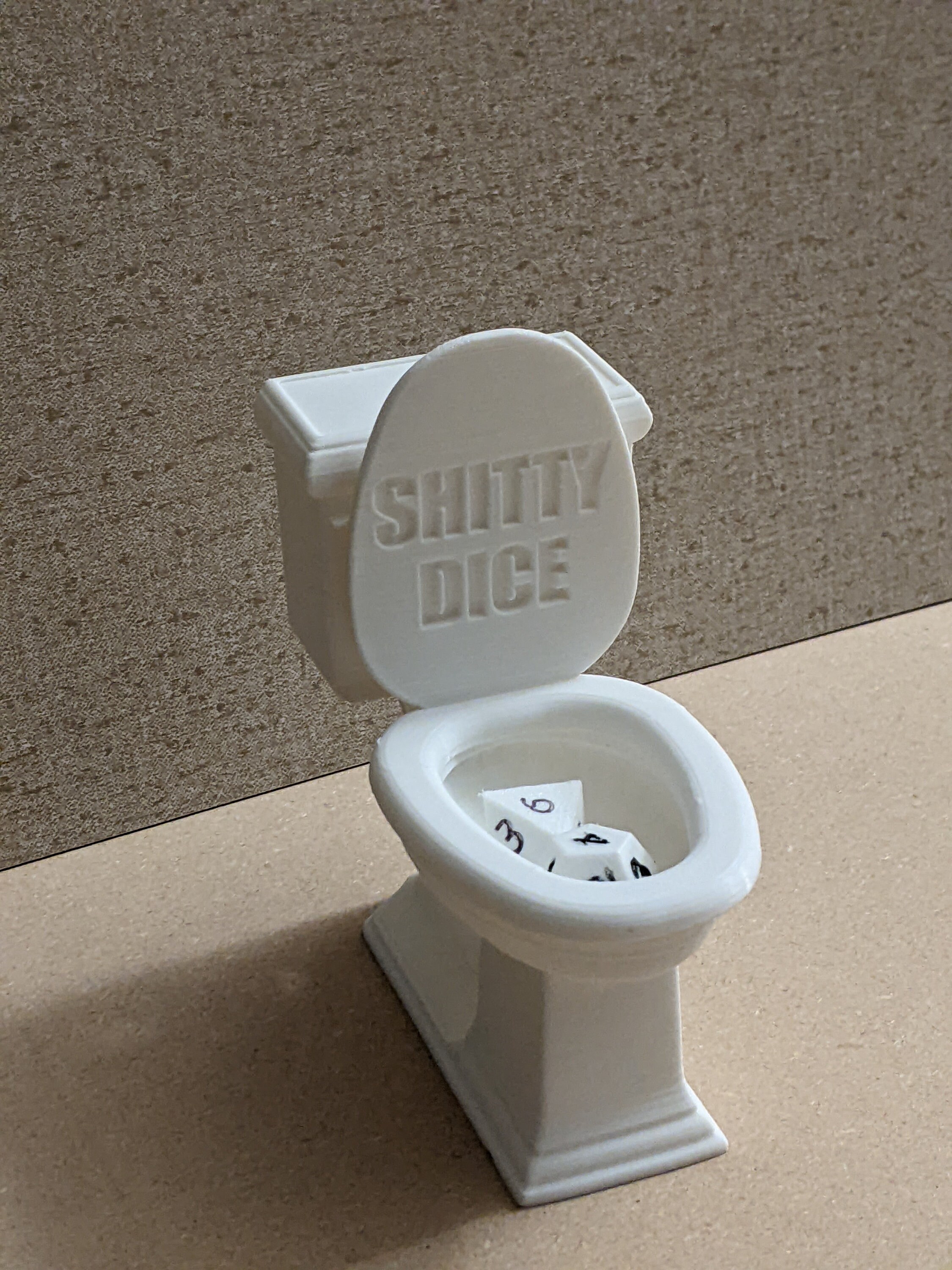 Shitty Dice Toilet Etsy