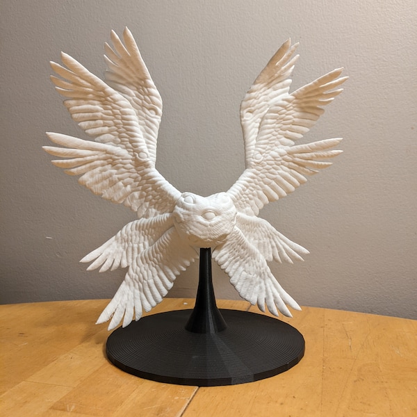 Biblically Accurate Angel Tree Topper 260mm (10.5 inches) wide wingspan