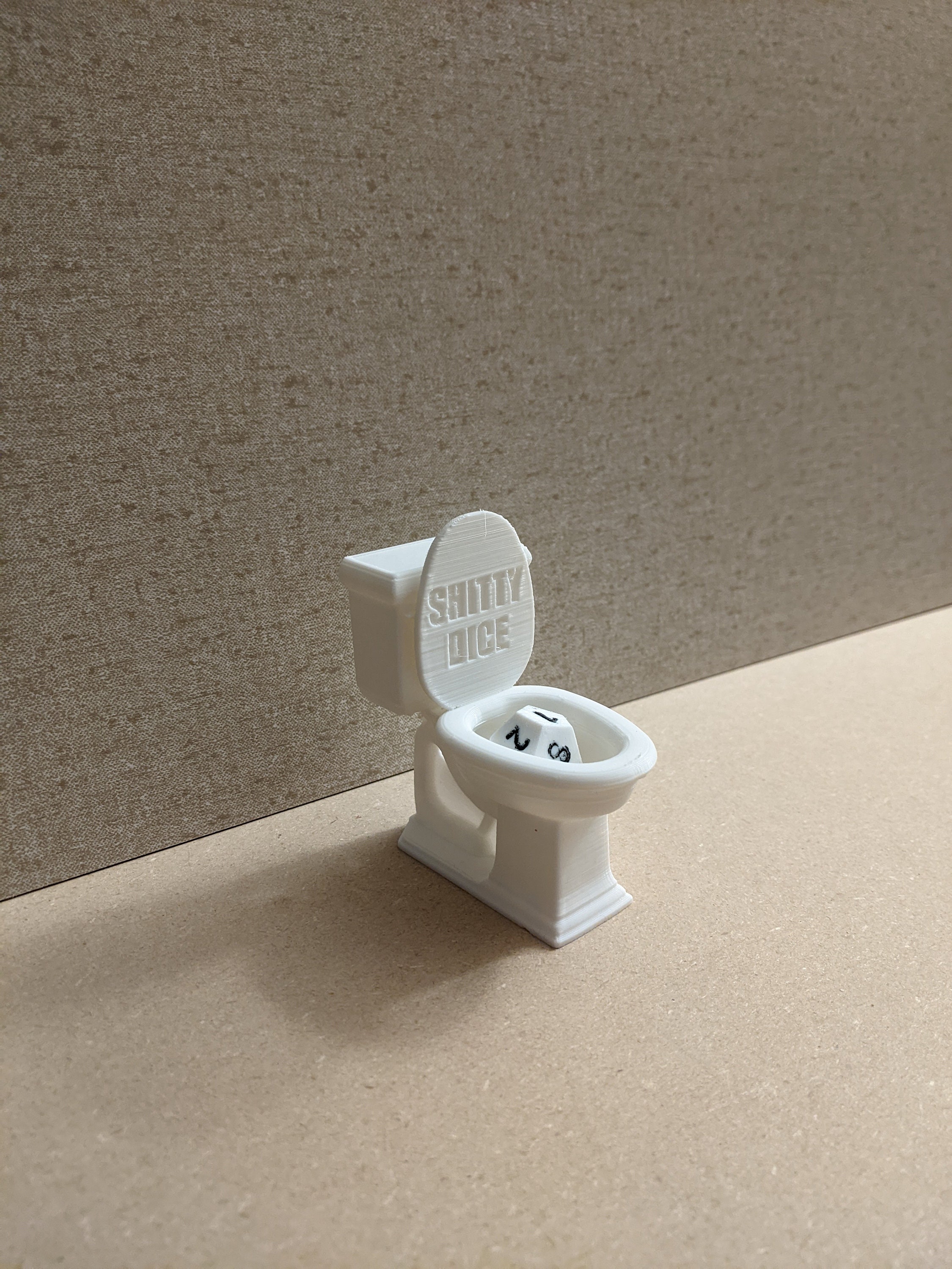 Shitty Dice Toilet Etsy