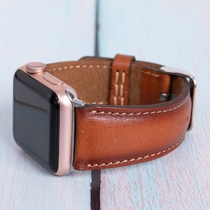 Frauen Männer Unisex iWatch Bands, handgemachtes Apple Uhrenarmband, personalisierte Geschenke für ihn, Geschenke für sie, Armband Zubehör, Apple Watch Band