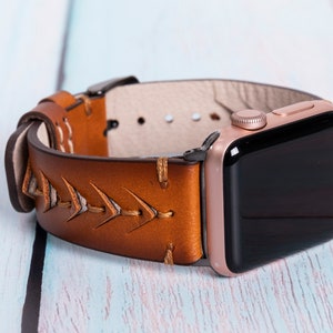 Apple Watch Lederarmband, 38mm,40mm,41mm,42mm,44mm,45mm iWatch Ultra Bands, iWatch Lederarmband, Apple Watch Band Serie 1-2-3-4-5-6-7-8 SE