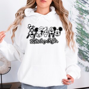 Retro Mickey and Friends Disney Mickey and Co Sweatshirt Hoodie Shirt, Vintage disney sweater, Disney Friends Shirt Gift, Disney Trip Shirt