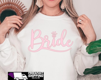 Bride Sweatshirt, Bride-to-be Shirt, Future Bride Shirt, Bachelorette Shirt, Bridal Party Hoodie, Wedding Gift Shirt, Engagement Gift Tee