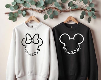 Disney Family Trip 2026, Disney Family Vacation 2026, Disney Matching Family Sweatshirts, Disneyland sweatshirt, Disney Couple sweatshirt