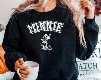 Disneyland sweatshirt, Christmas Sweatshirt, Mickey sweatshirt, Minnie sweatshirt, Mickey Minnie sketch sweatshirt, Disney couple sweatshirt