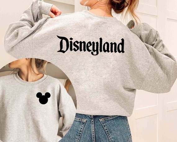 Disneyland Sweatshirt Disney Sweater Disneyworld Sweatshirt Disney Crewneck Mickey Mouse Minnie Mouse Disney Shirt Disneyland Shirt Etsy