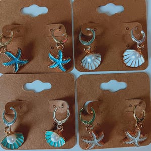 Ocean Themed Earrings!