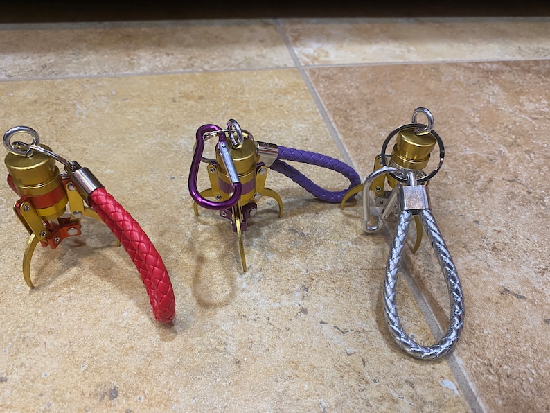 Mini Claw From Crane Machine Keychain Etsy