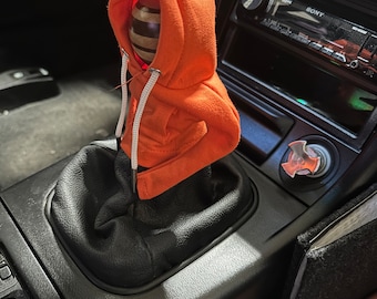 Mini Shift Knob Hoodie, A Hoodie for your gear shifter!