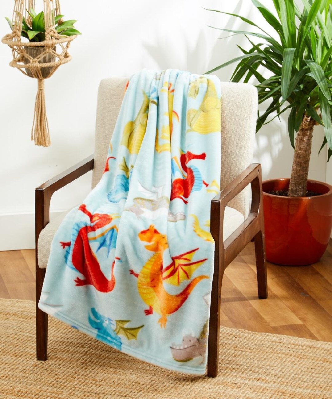 Baby Blanket Dragons Faux Fur™. Our Collection of Regal Comfort ® Designeroriginal Baby