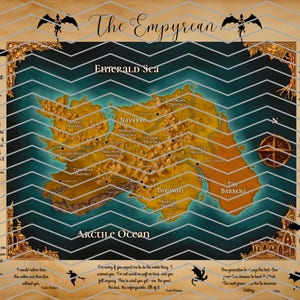 Quarta Asa - Mapa e Citações da Chama de Ferro