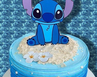 Stitch Cake Topper, Lilo and Stitch Personalized Cake Topper