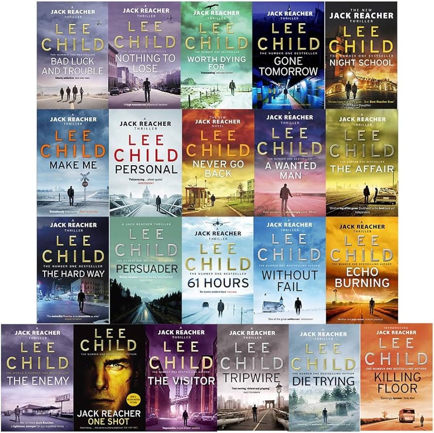 Jack Reacher 28 Book Collection EPUB - Etsy