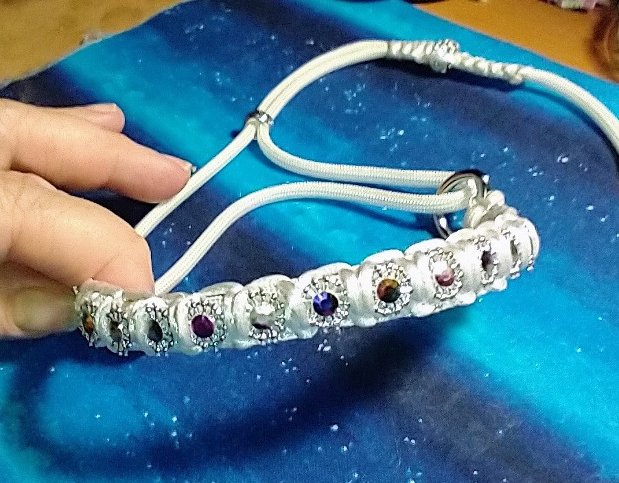 Elegant Dog Show Lead, Classic White or Black Dog Show Leads, Dog Show