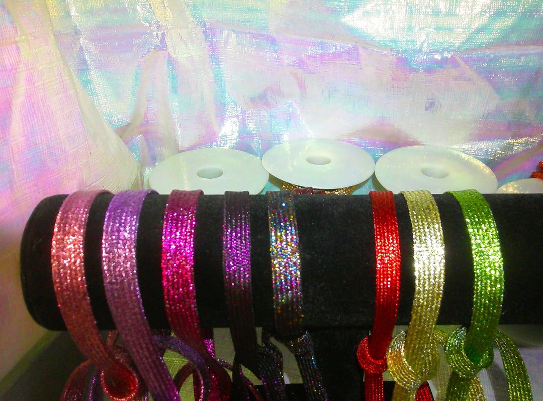 Elegant Sparkle Show Lead for Dogs, Beaded Show Lead, Dog Leash. Dog